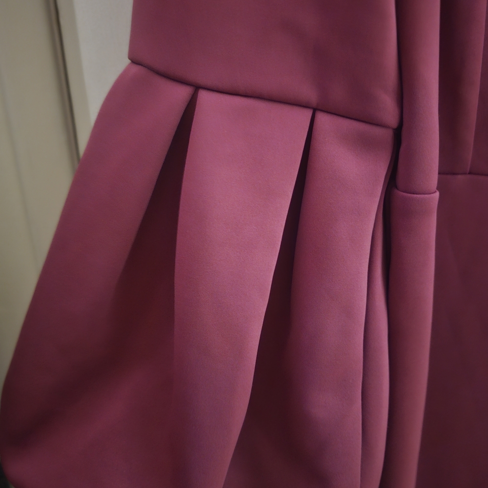 NWT Eloquii Mauve Long Sleeve Dress - Picture 3 of 7
